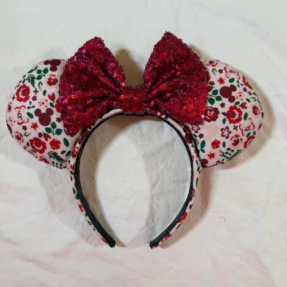 BBBROOKE Red Minnie Mouse Ears